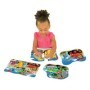 Set primele mele 4 puzzle-uri Monster truck 2-5 ani